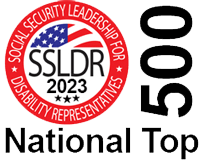 Social Security Leadership For Disability Representatives - SSLDR 2023 - National Top 500
