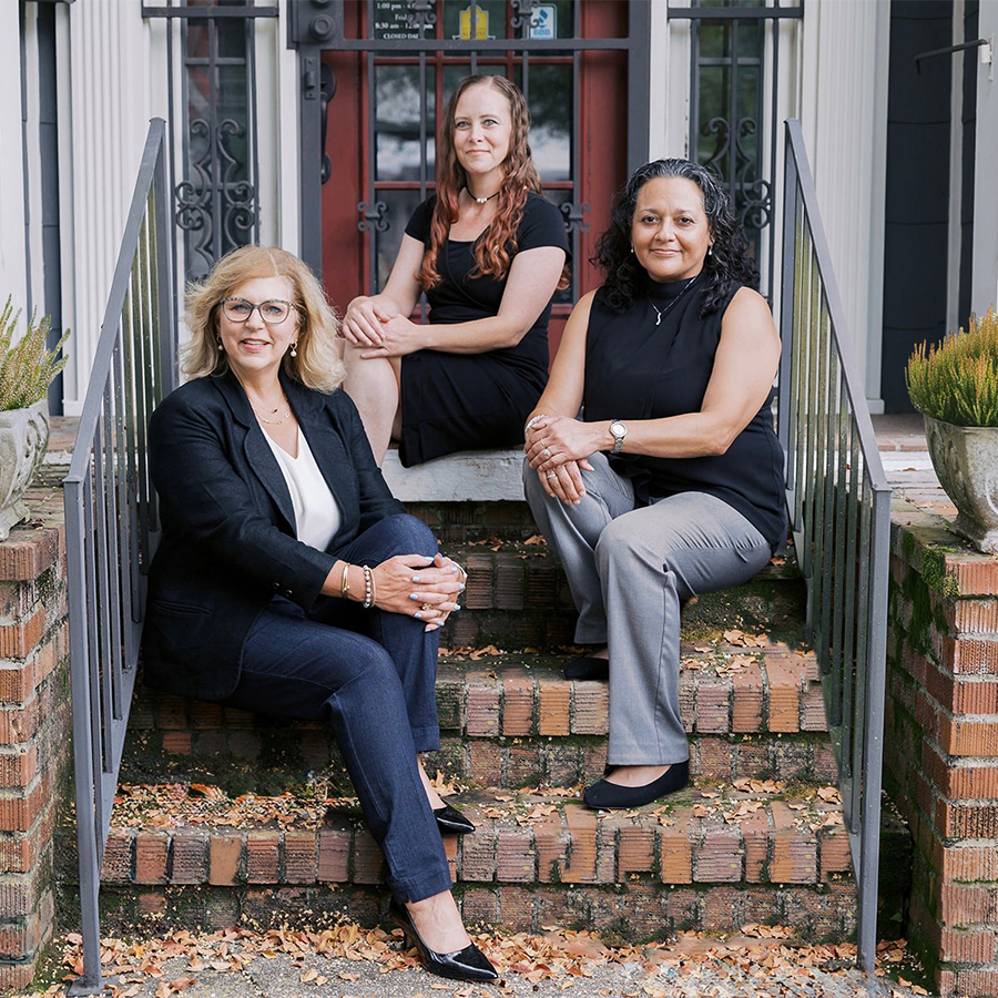 The attorney and staff of Davis-Morris Law Firm